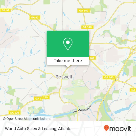 World Auto Sales & Leasing map