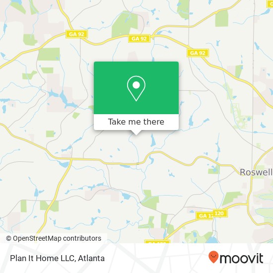 Mapa de Plan It Home LLC