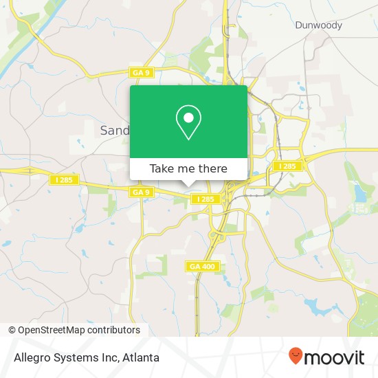 Allegro Systems Inc map