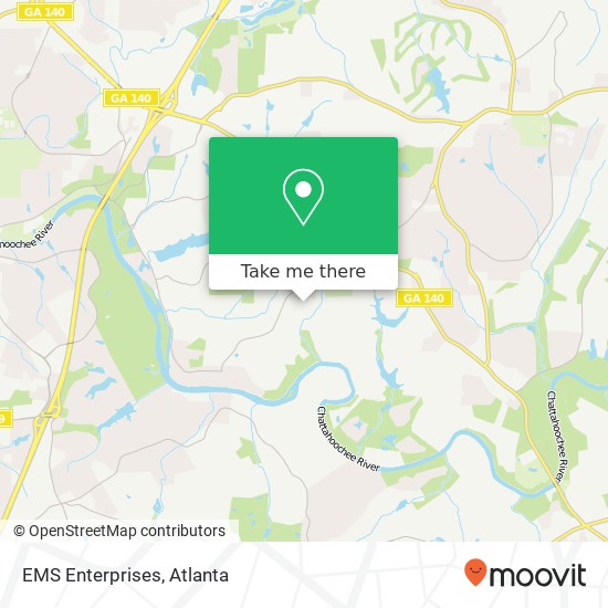 EMS Enterprises map