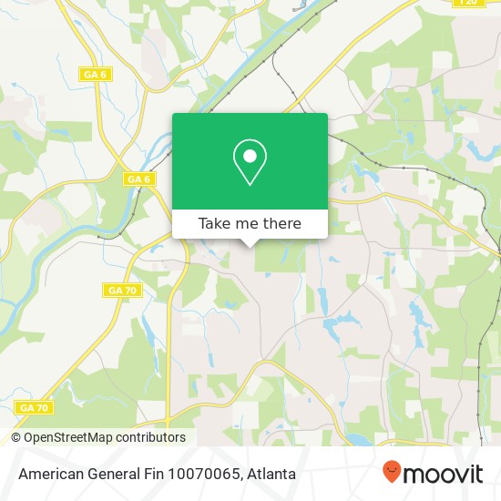 American General Fin 10070065 map