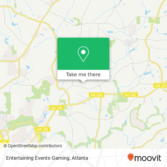 Entertaining Events Gaming map