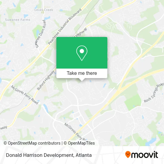 Donald Harrison Development map