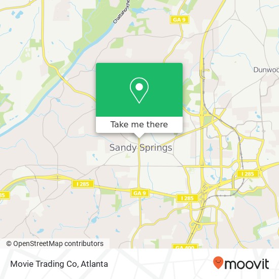 Mapa de Movie Trading Co