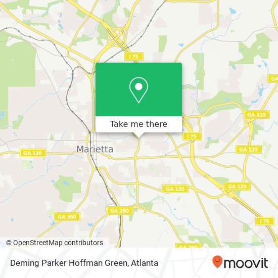 Deming Parker Hoffman Green map