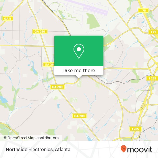 Northside Electronics map