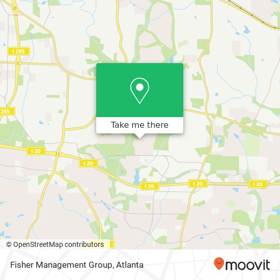 Fisher Management Group map