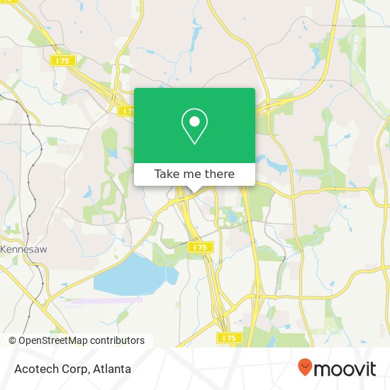 Acotech Corp map