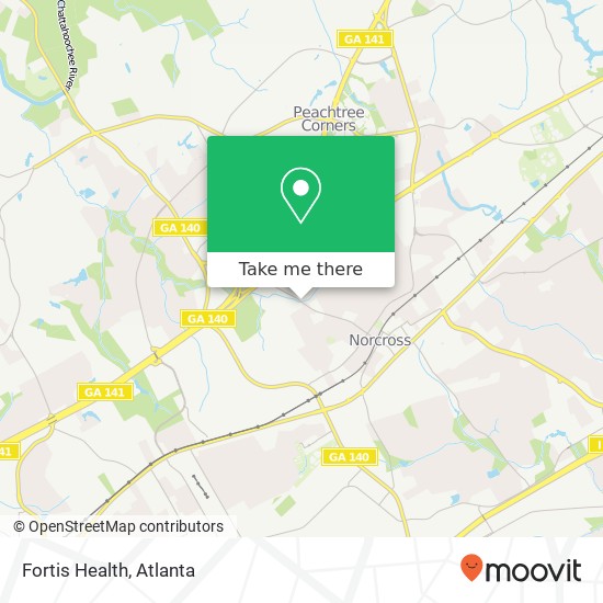 Fortis Health map