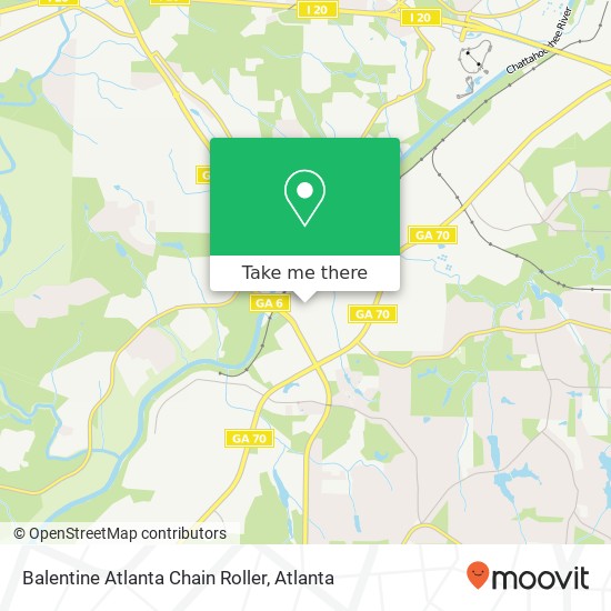 Balentine Atlanta Chain Roller map