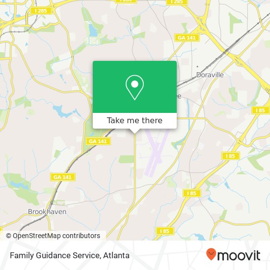 Mapa de Family Guidance Service