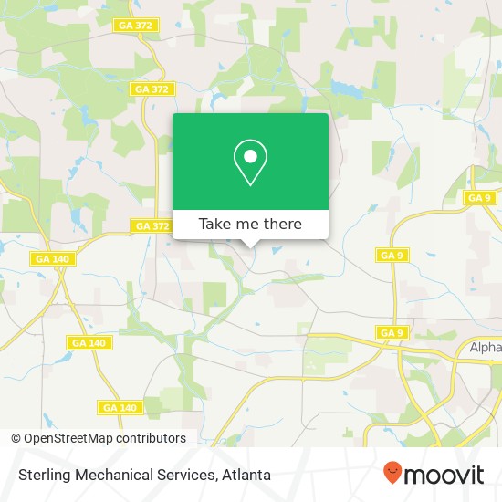 Sterling Mechanical Services map