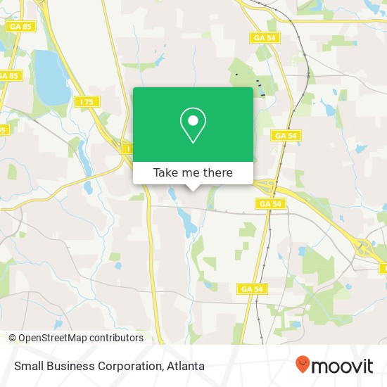 Mapa de Small Business Corporation