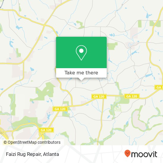 Mapa de Faizi Rug Repair