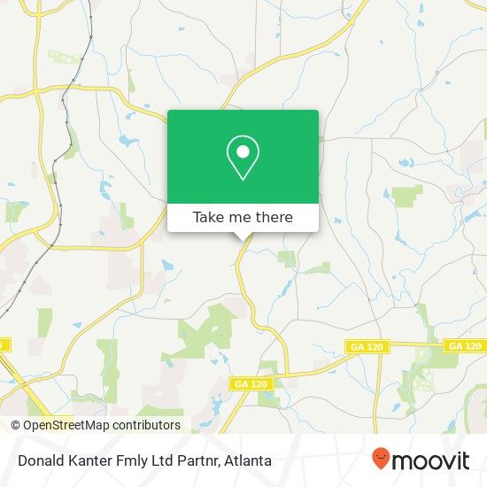 Donald Kanter Fmly Ltd Partnr map