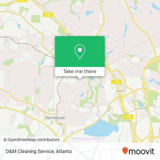 D&M Cleaning Service map