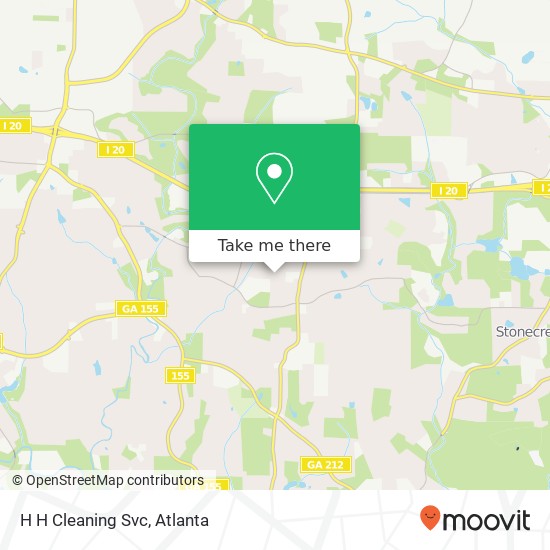 H H Cleaning Svc map