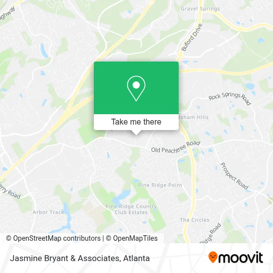 Jasmine Bryant & Associates map