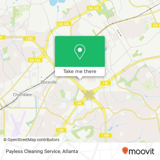 Payless Cleaning Service map