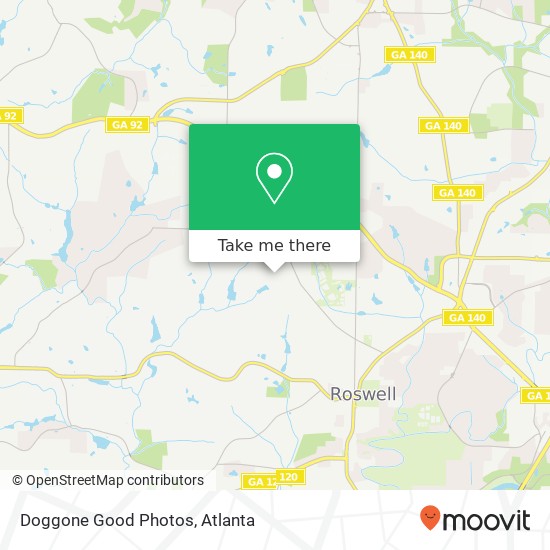 Doggone Good Photos map