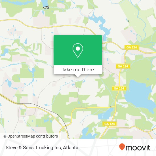 Mapa de Steve & Sons Trucking Inc