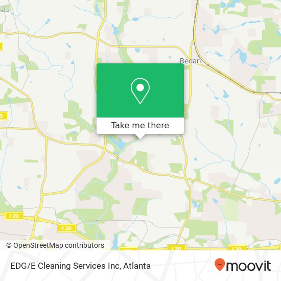 Mapa de EDG/E Cleaning Services Inc