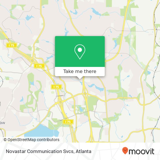 Mapa de Novastar Communication Svcs