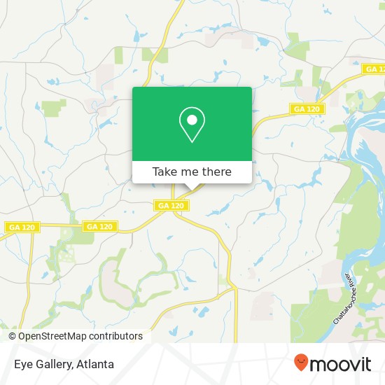 Eye Gallery map