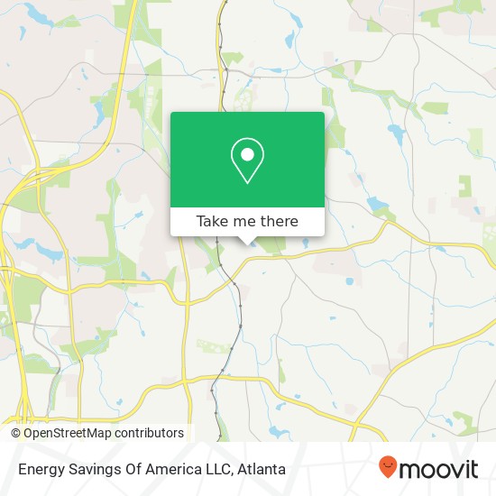 Mapa de Energy Savings Of America LLC