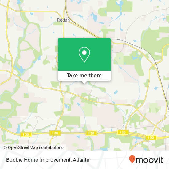 Mapa de Boobie Home Improvement