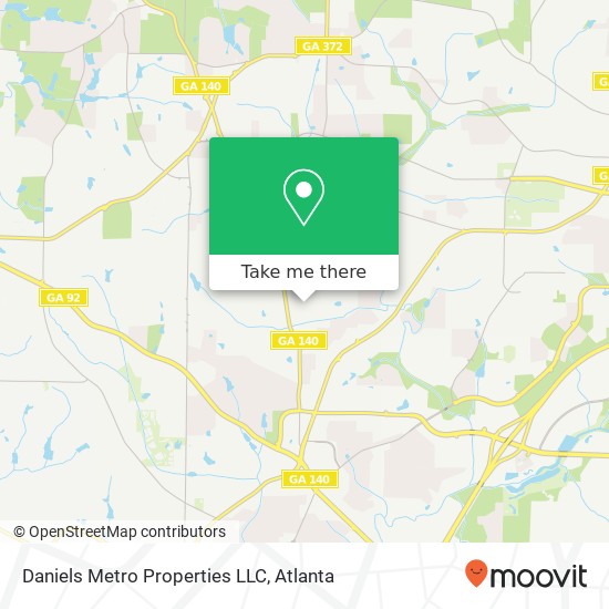 Daniels Metro Properties LLC map