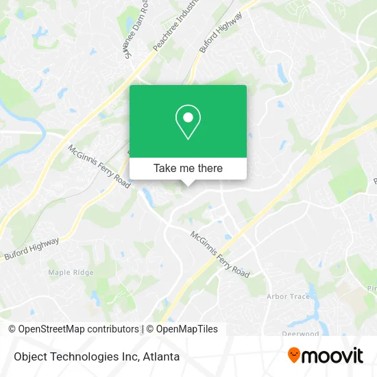 Object Technologies Inc map