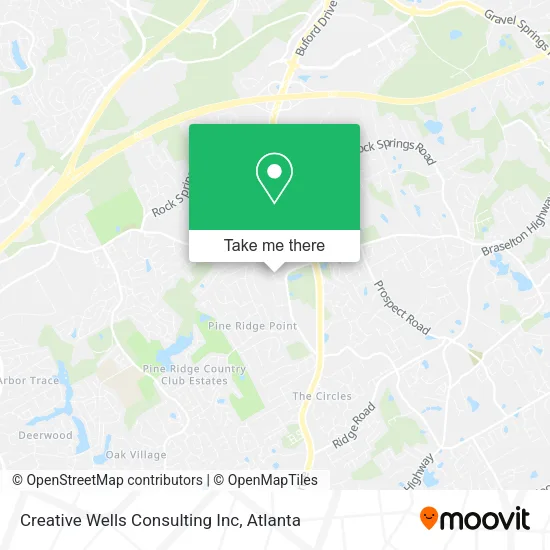 Creative Wells Consulting Inc map