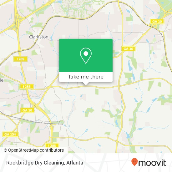 Rockbridge Dry Cleaning map