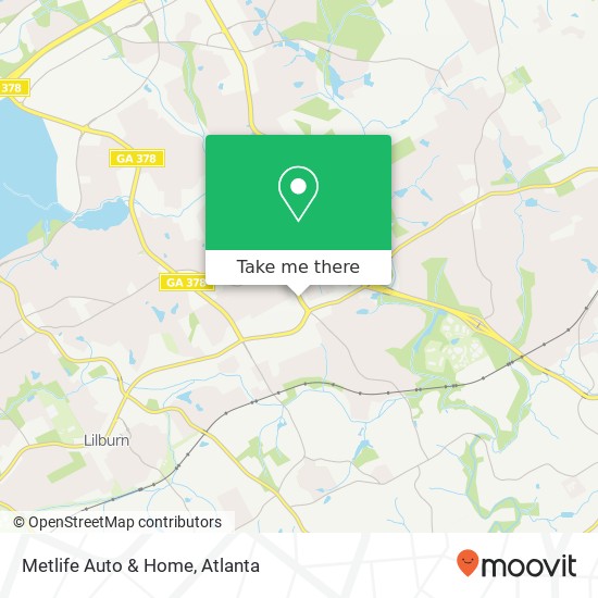 Metlife Auto & Home map