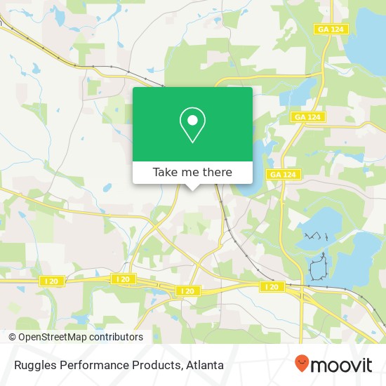 Ruggles Performance Products map