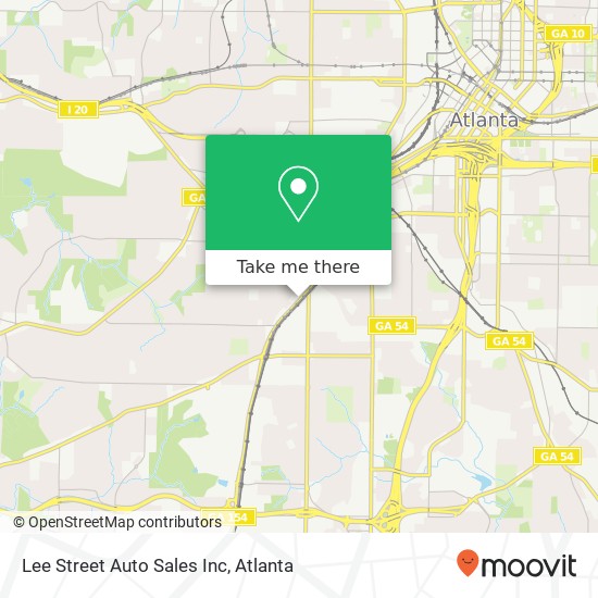 Mapa de Lee Street Auto Sales Inc