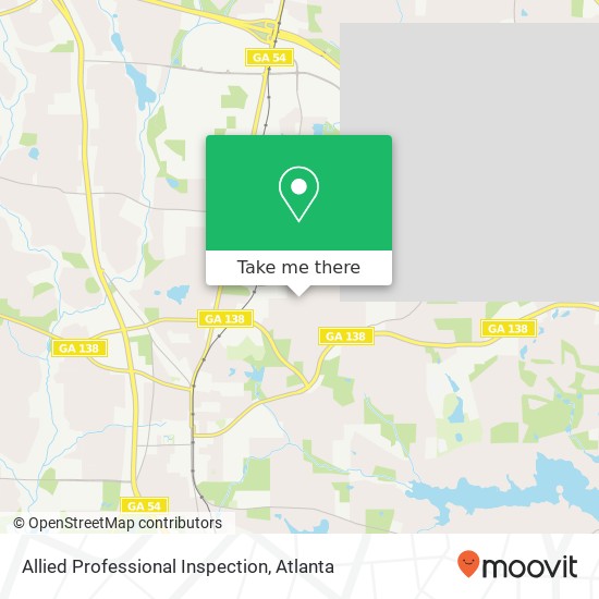 Mapa de Allied Professional Inspection