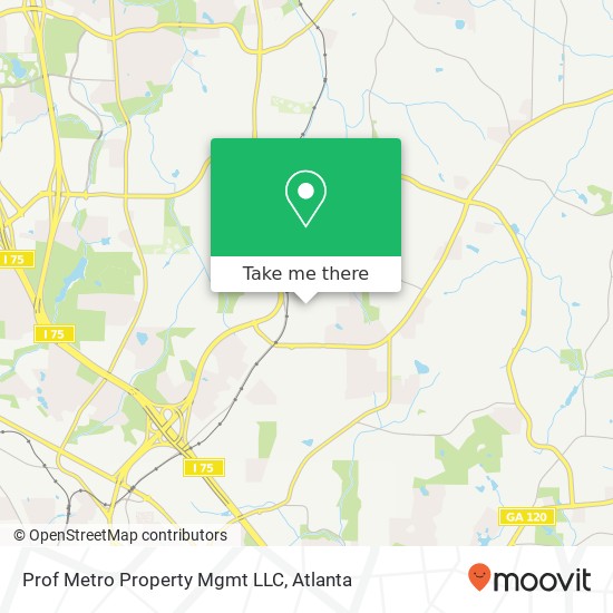 Mapa de Prof Metro Property Mgmt LLC