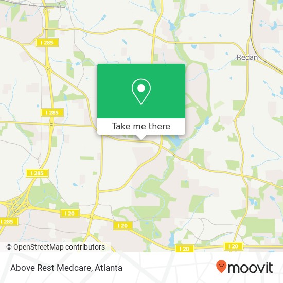 Mapa de Above Rest Medcare