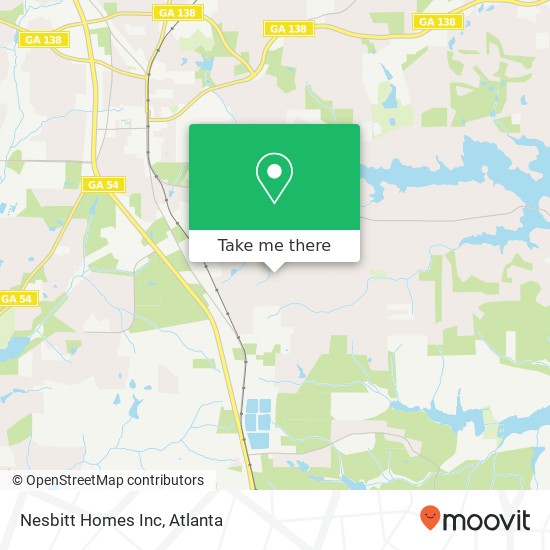 Nesbitt Homes Inc map