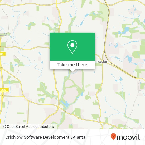 Crichlow Software Development map