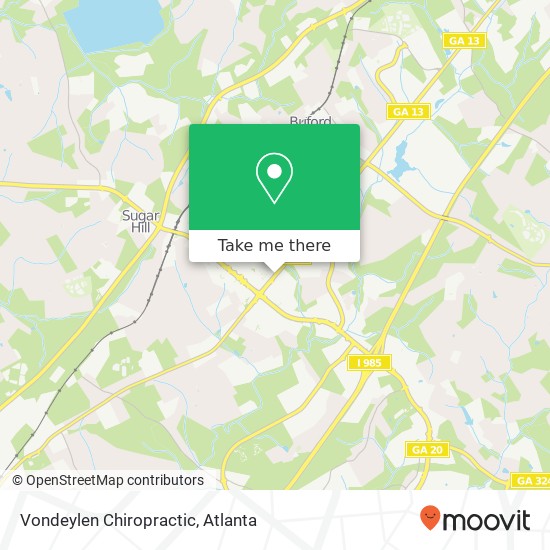 Mapa de Vondeylen Chiropractic