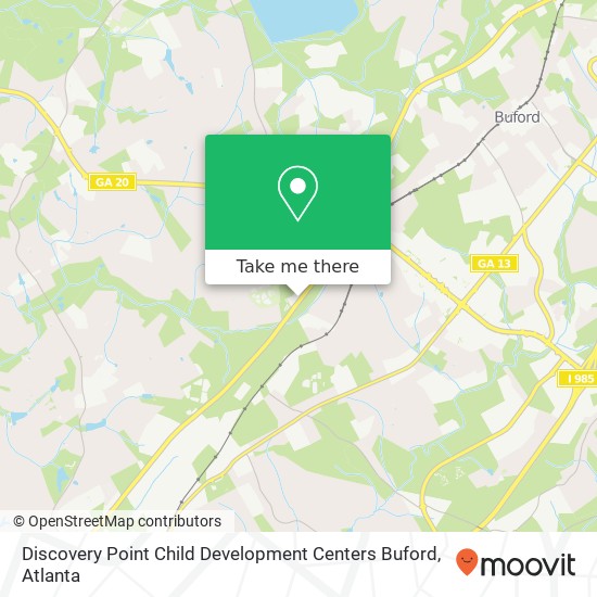 Discovery Point Child Development Centers Buford map