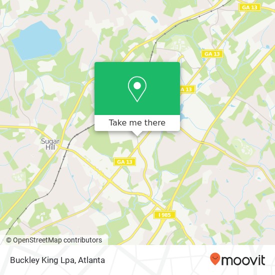 Buckley King Lpa map