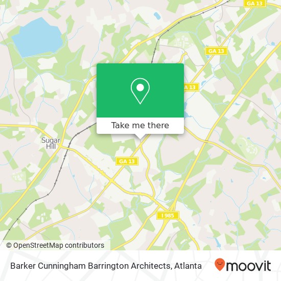 Mapa de Barker Cunningham Barrington Architects