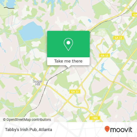 Mapa de Tabby's Irish Pub