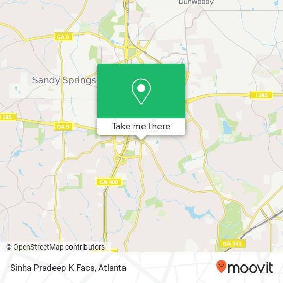 Mapa de Sinha Pradeep K Facs