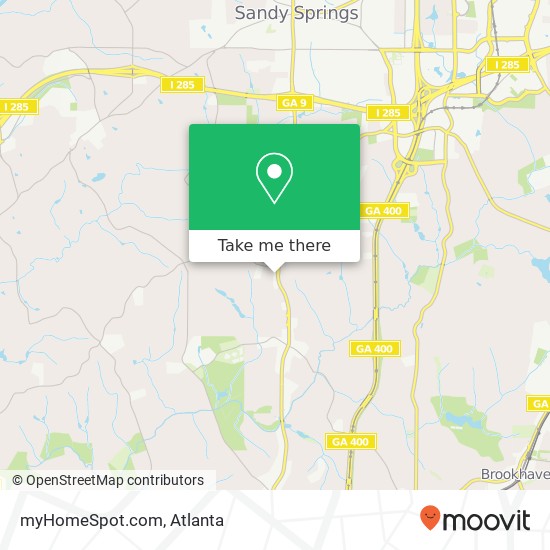 myHomeSpot.com map