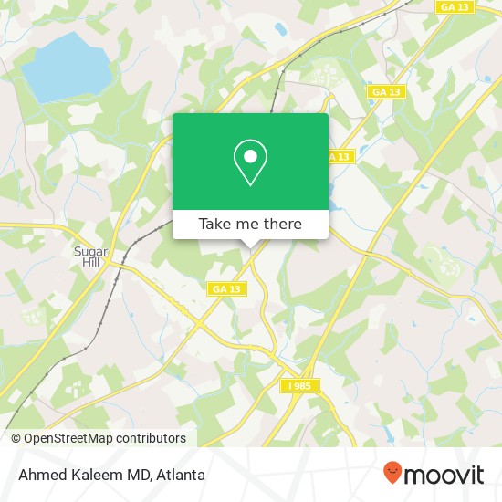 Ahmed Kaleem MD map